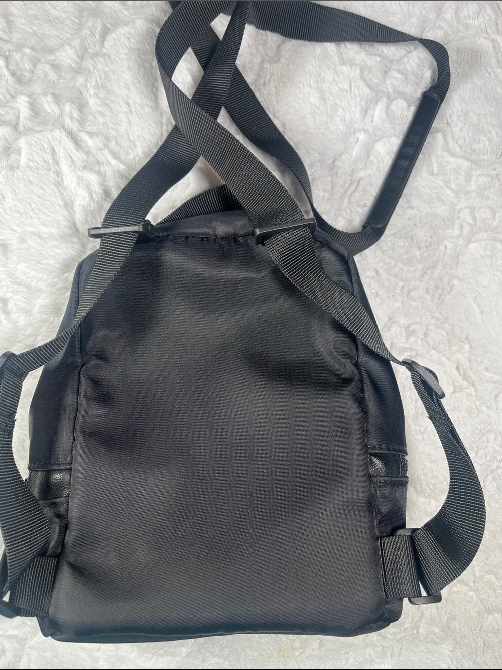 Small Black Mini Backpack - Picture 2 of 5